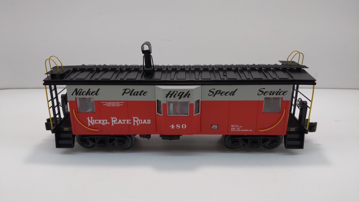 Lionel 6-17643 O Gauge Nickel Plate Road Lighted Caboose #480 LN/Box