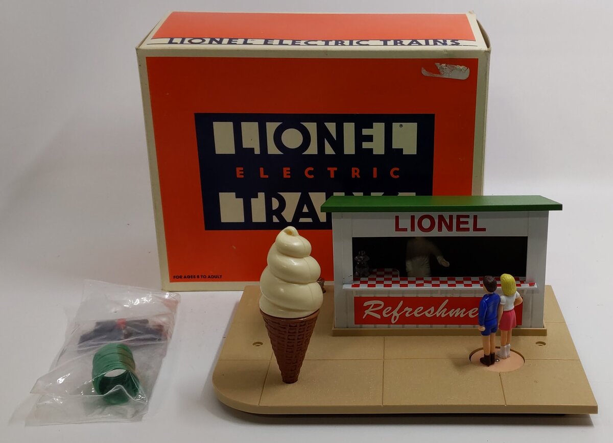 Lionel 6-12719 O Animated Refreshment Stand LN/Box