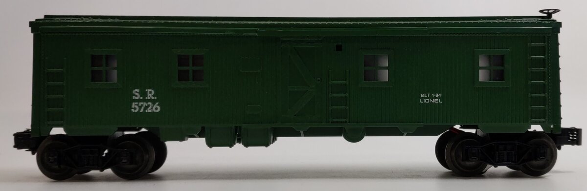 Lionel 6-5726 O Gauge Southern Bunk Car with Illumination #5726 NIB