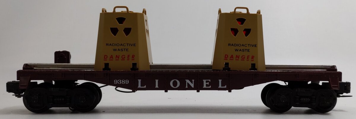Lionel 6-9389 O Gauge Lionel Radioactive Waste Car LN/Box