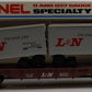 Lionel 6-9222 O Gauge Louisville and Nashville Flatcar with Vans LN/Box