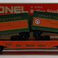 Lionel 6-9282 O Gauge Great Northern Flatcar w/ Trailers NIB