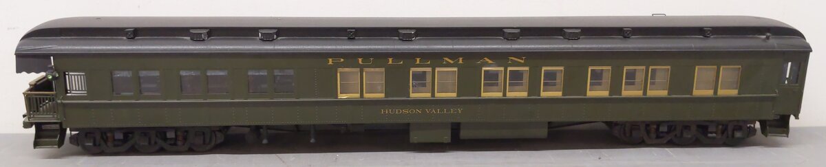 J&M One Gauge Brass NYC Pullman Passenger Car "Hudson Valley" EX/Box