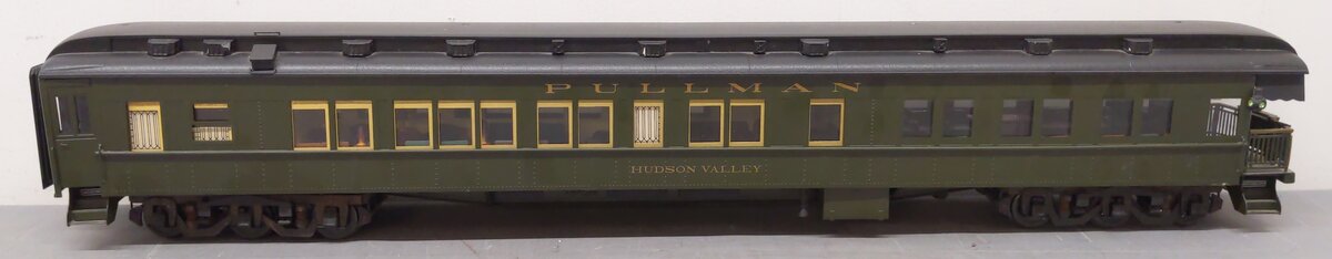 J&M One Gauge Brass NYC Pullman Passenger Car "Hudson Valley" EX/Box