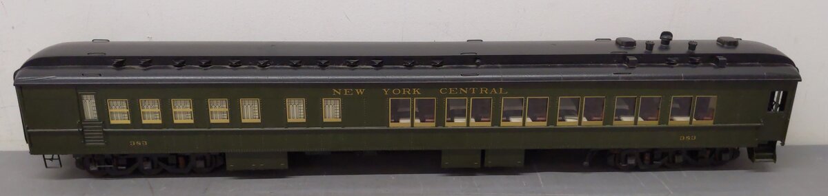 J&M One Gauge Brass NYC Pullman Passenger Car #383 EX/Box