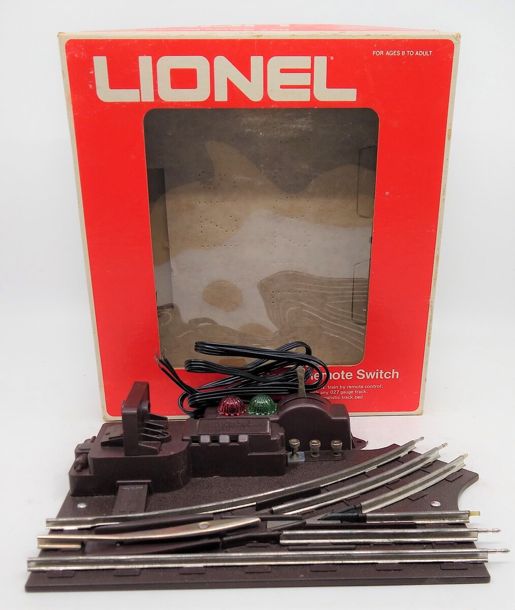 Lionel 6-5121 O O27 Left Hand Remote Control Switch Turnout