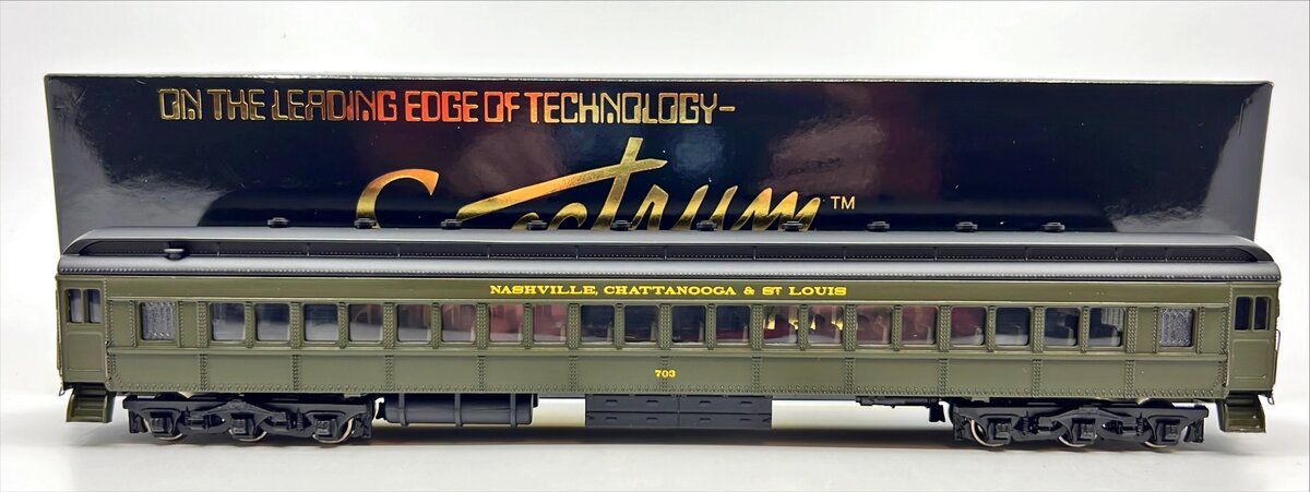 Bachmann 89433 HO Nashville, Chattanooga & St. Lewis Coach Passenger Car #703