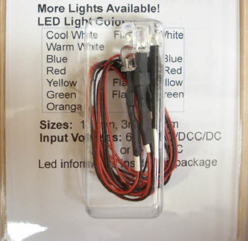 Evan Designs U50 5mm  7-19V Warm White LED (Pack of 5)