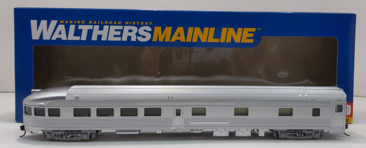 Walthers 910-30350 HO Painted, Unlettered 85' Budd Observation - Ready To Run LN/Box