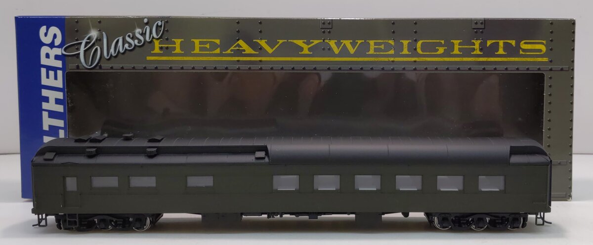 Walthers 932-10199 HO Painted Unlettered Heavyweight Diner LN/Box