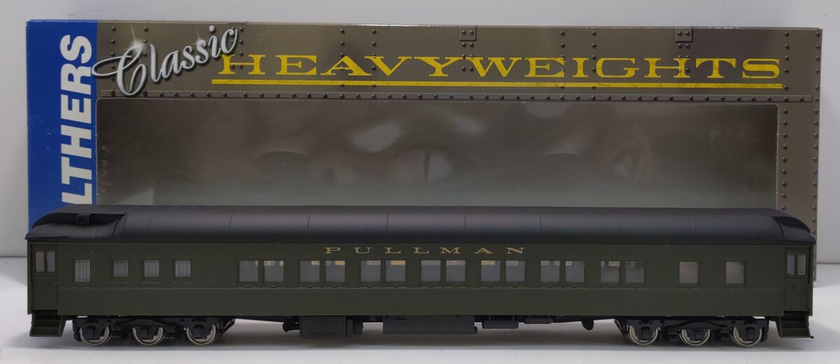 Walthers 932-10201 HO Scale Pullman Heavyweight 14 Section Passenger Coach LN/Box