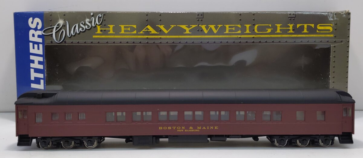 Walthers 932-10214 HO B&M New Hamburg Pullman Heavyweight Passenger Car LN/Box
