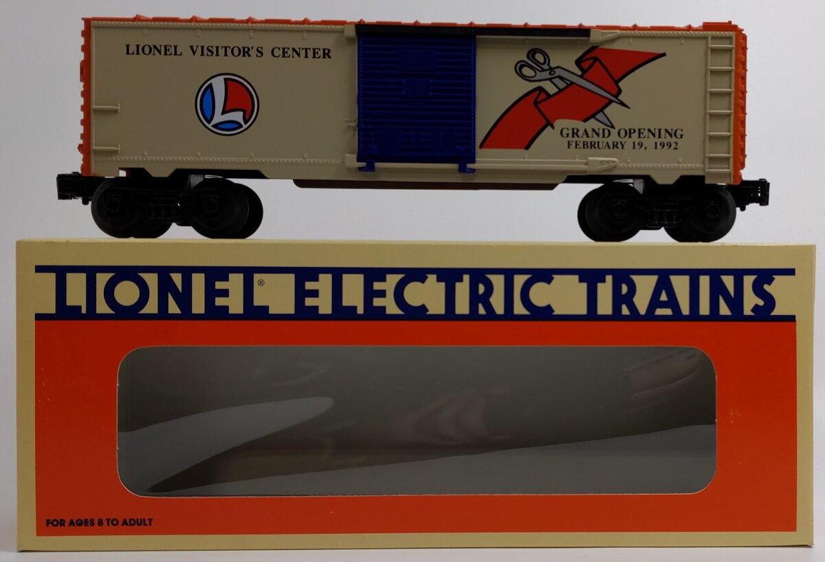 Lionel 6-19920 O Gauge Lionel Visitors Center Boxcar LN/Box