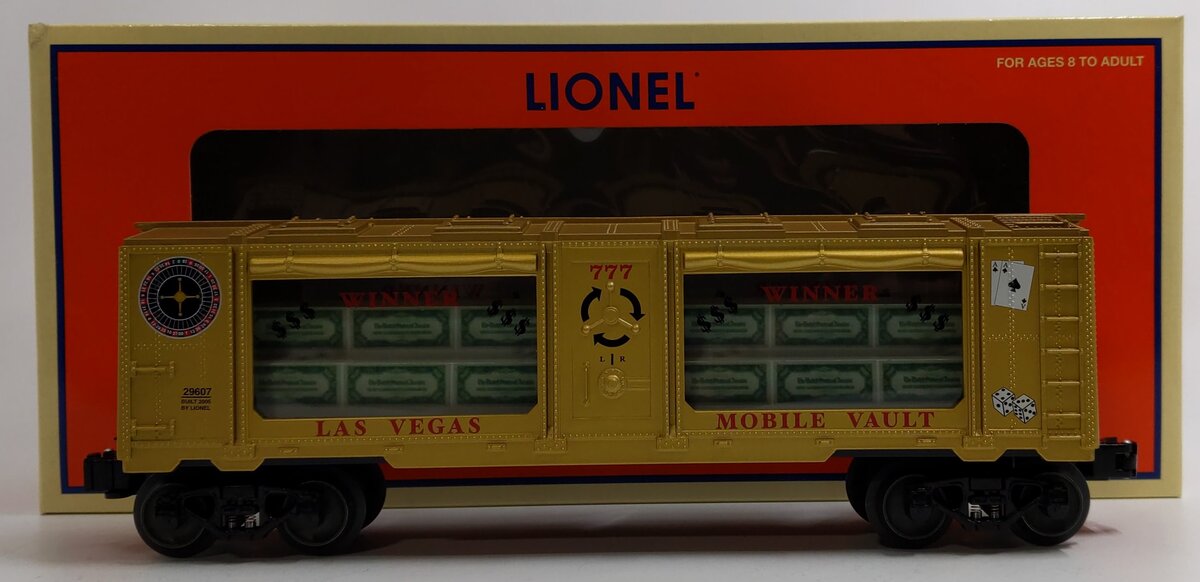 Lionel 6-29607 O Gauge Las Vegas Mint Car LN/Box