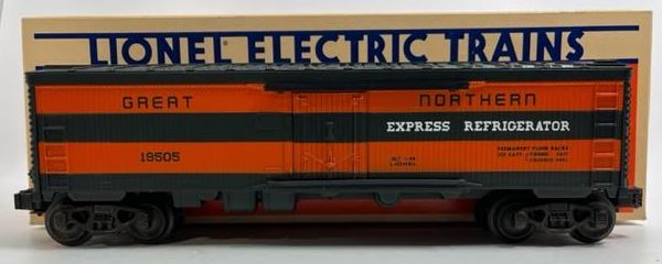 Lionel 6-19505 O Gauge Great Northern Reefer Car LN/Box