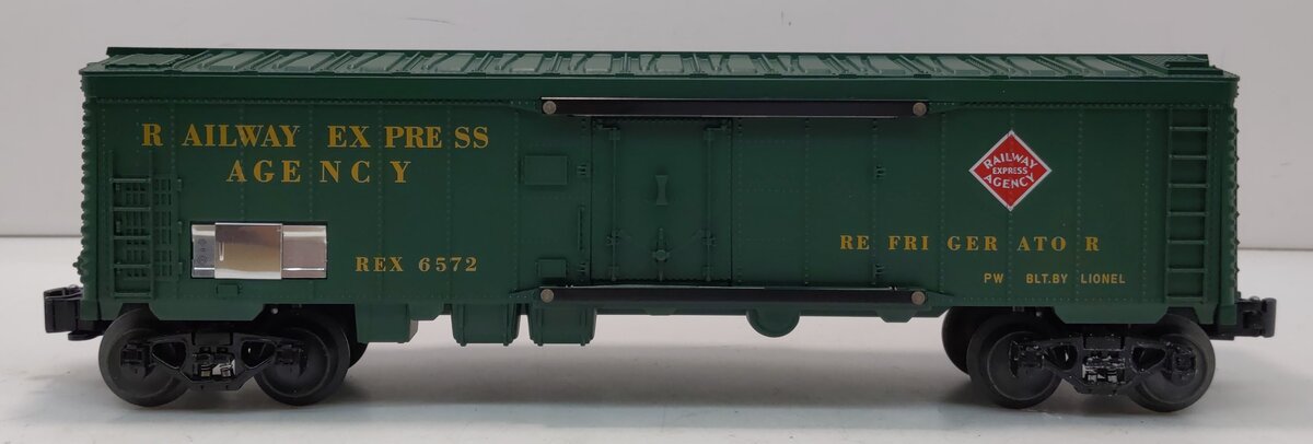 Lionel 6-19567 O Gauge PWC Railway Express Agency Reefer Car #6572 LN/Box