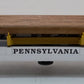 Lionel 6-26841 O Pennsylvania Railroad Log Dump Car #224 LN/Box
