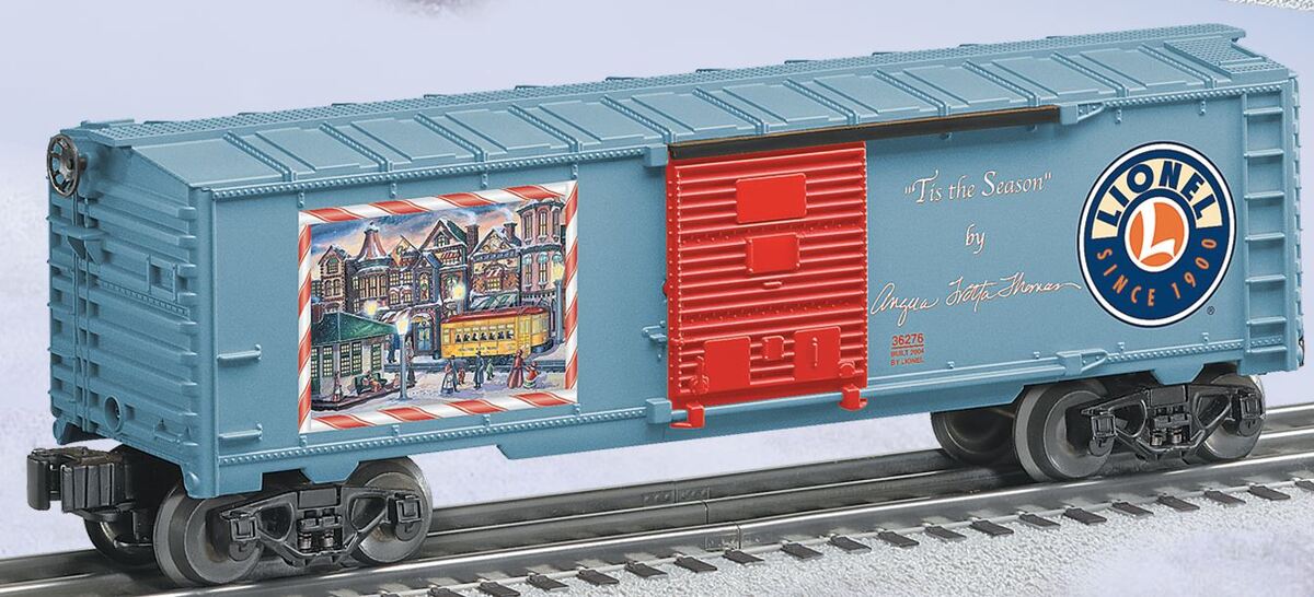 Lionel 6-36276 O Gauge Angela Trotta Thomas Tis the Season Boxcar LN/Box