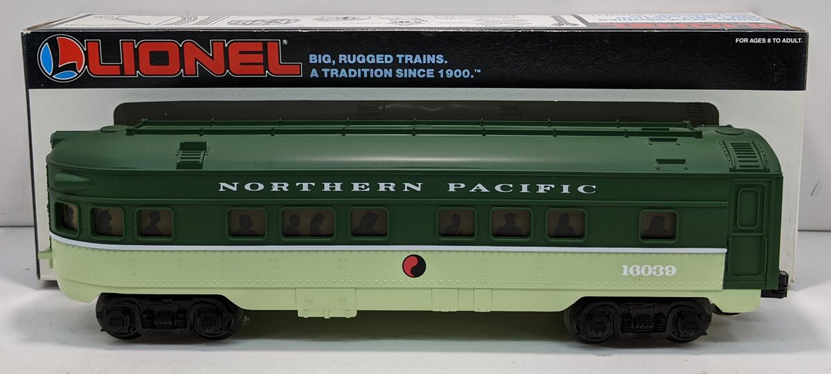 Lionel 6-16039 O Gauge Northern Pacific Observation Car LN/Box