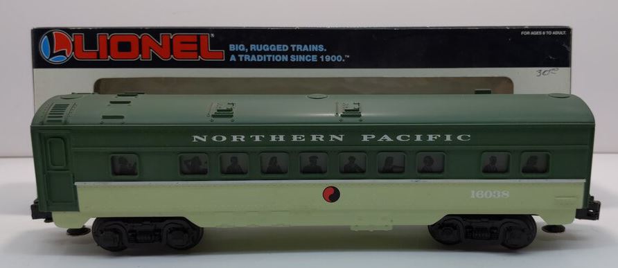 Lionel 6-16038 O Gauge Northern Pacific Coach Passenger Car LN/Box