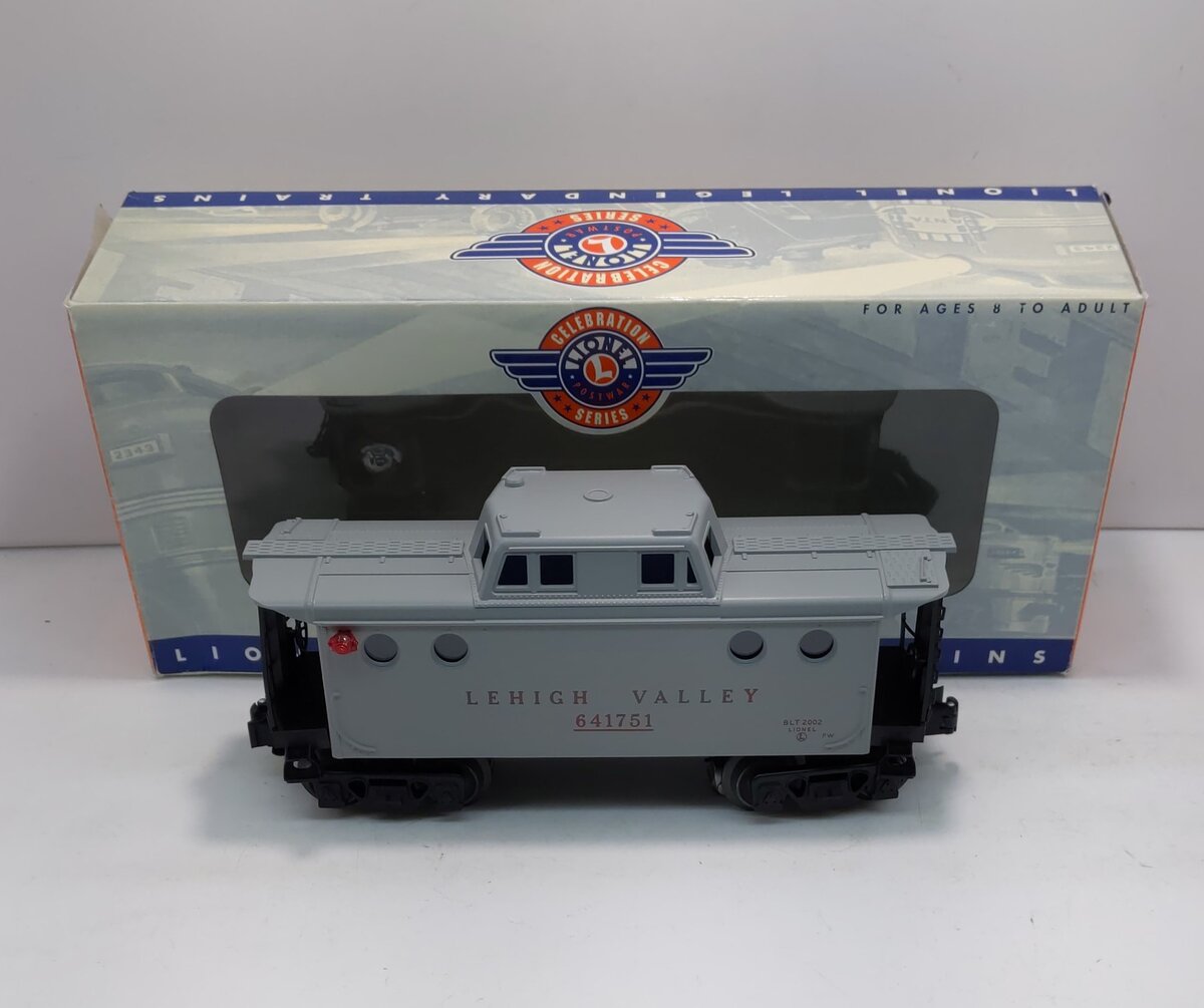 Lionel 6-19790 PWC 6417 O Gauge Lehigh Valley Gray Porthole Caboose #641751