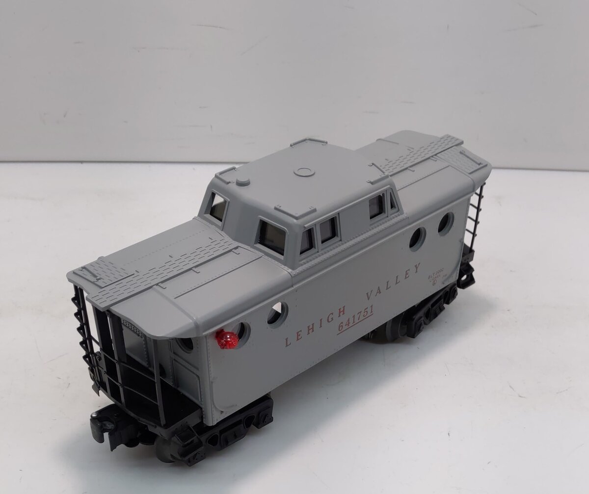 Lionel 6-19790 PWC 6417 O Gauge Lehigh Valley Gray Porthole Caboose #641751