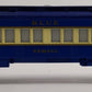 Lionel 6-9540 O Gauge Blue Comet "Tempel" Observation Car #9540 LN