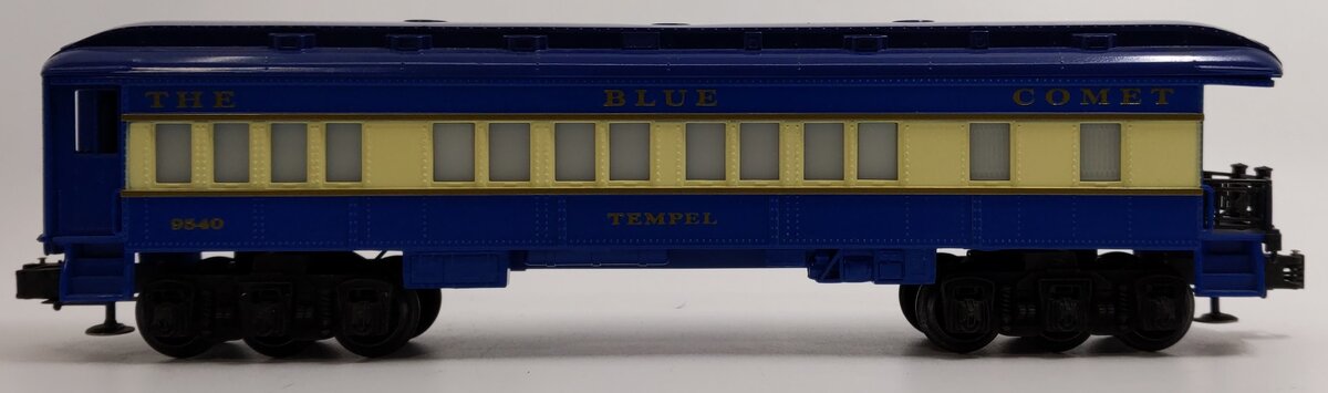 Lionel 6-9540 O Gauge Blue Comet "Tempel" Observation Car #9540 LN