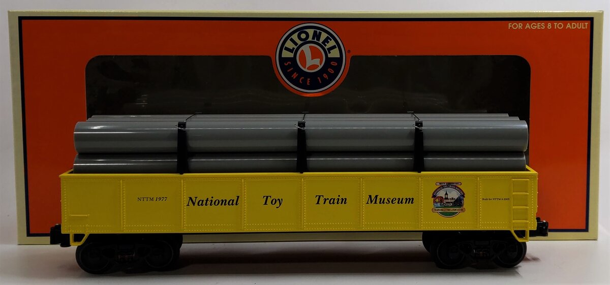Lionel 6-52295 O Gauge National Toy Train Museum Work Train Gondola #1977 EX/Box