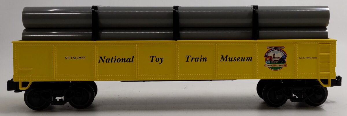 Lionel 6-52295 O Gauge National Toy Train Museum Work Train Gondola #1977 EX/Box