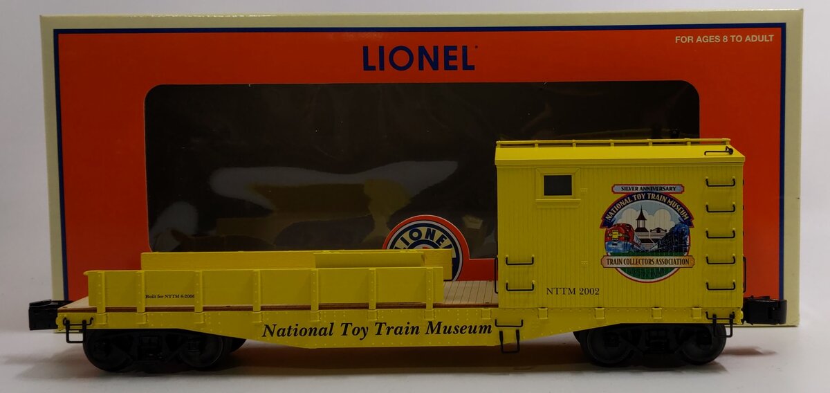 Lionel 6-52409 O Gauge National Toy Train Museum 2002 Work Train Work Caboose NIB