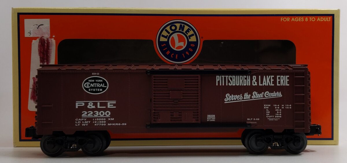 Lionel 6-39239 O Gauge New York Central Boxcar #22300 LN/Box