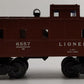 Lionel 6-29714 O Gauge PWC Lionel Lines Smoking Caboose #6557 LN/Box