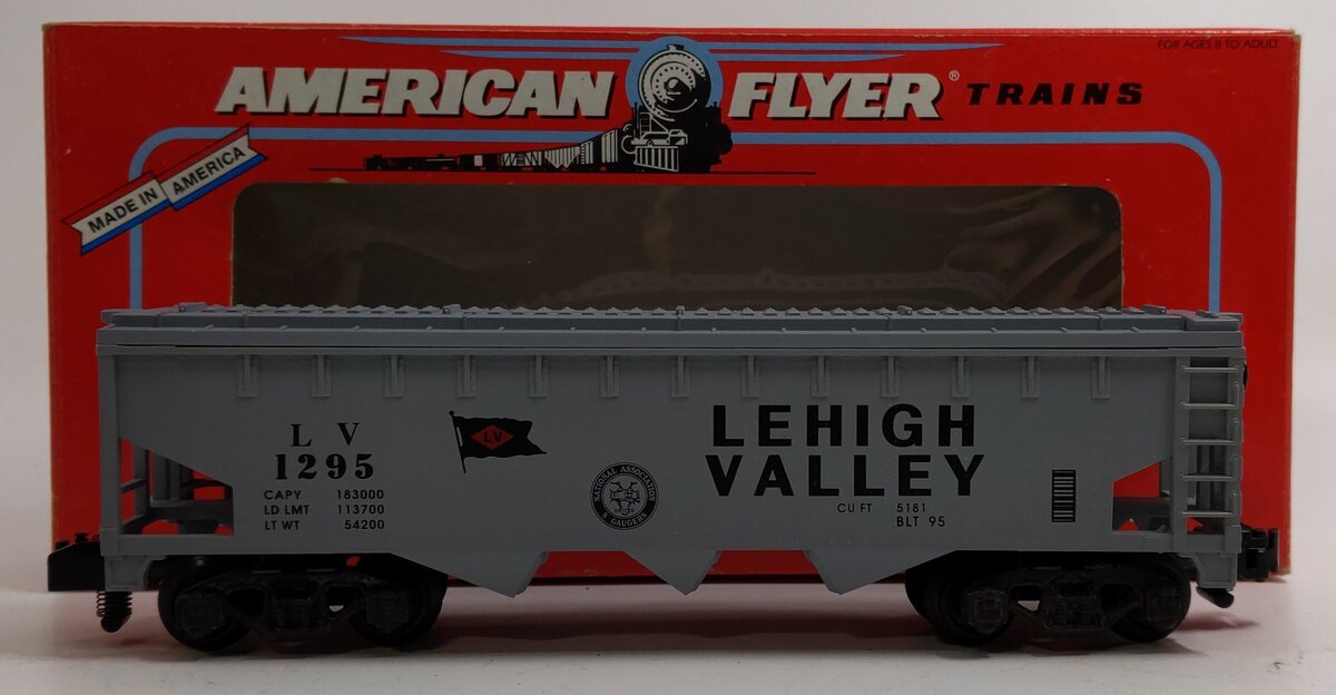 American Flyer 6-48494 S Scale Lehigh Valley NASG Covered Grain Hopper NIB