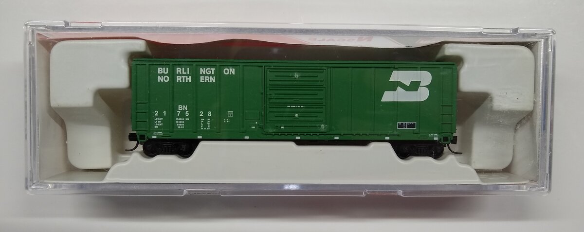 InterMountain 67504-08 N Scale Burlington Northern 5277 Boxcar #217528 LN/Box