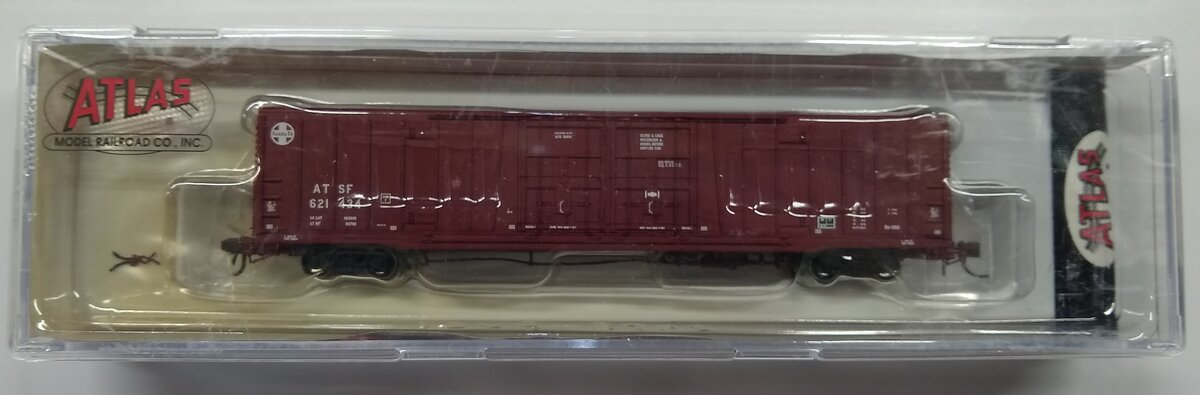 Atlas 50004065 N Santa Fe 24" Logo #1 BX-166 60' Box Car #621434 LN/Box