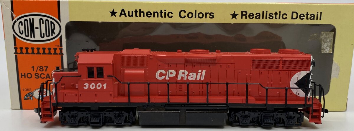 Con-Cor 0015-002016 HO CP Rail EMD GP-38 #3001