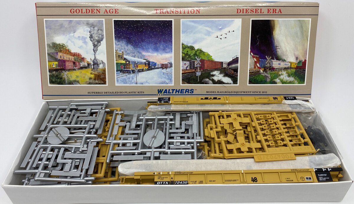 Walthers 932-3971 HO TTX 5-Unit Thrall Double Stack Car Kit #72382