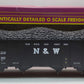 MTH 20-97408 O Norfolk & Western 4-Bay Hopper w/ Coal Load #131410 LN/Box