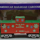 RMT CAB501 Christmas Lighted Caboose w/ Marker Lights & Figure LN/Box