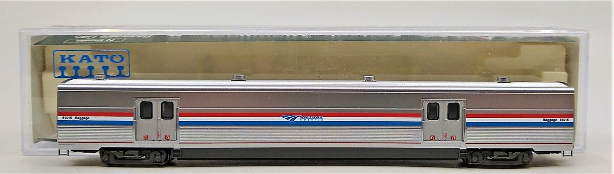 Kato 156-0958 N Scale Amtrak Viewliner II Phase III Heritage Baggage #61015 LN/Box