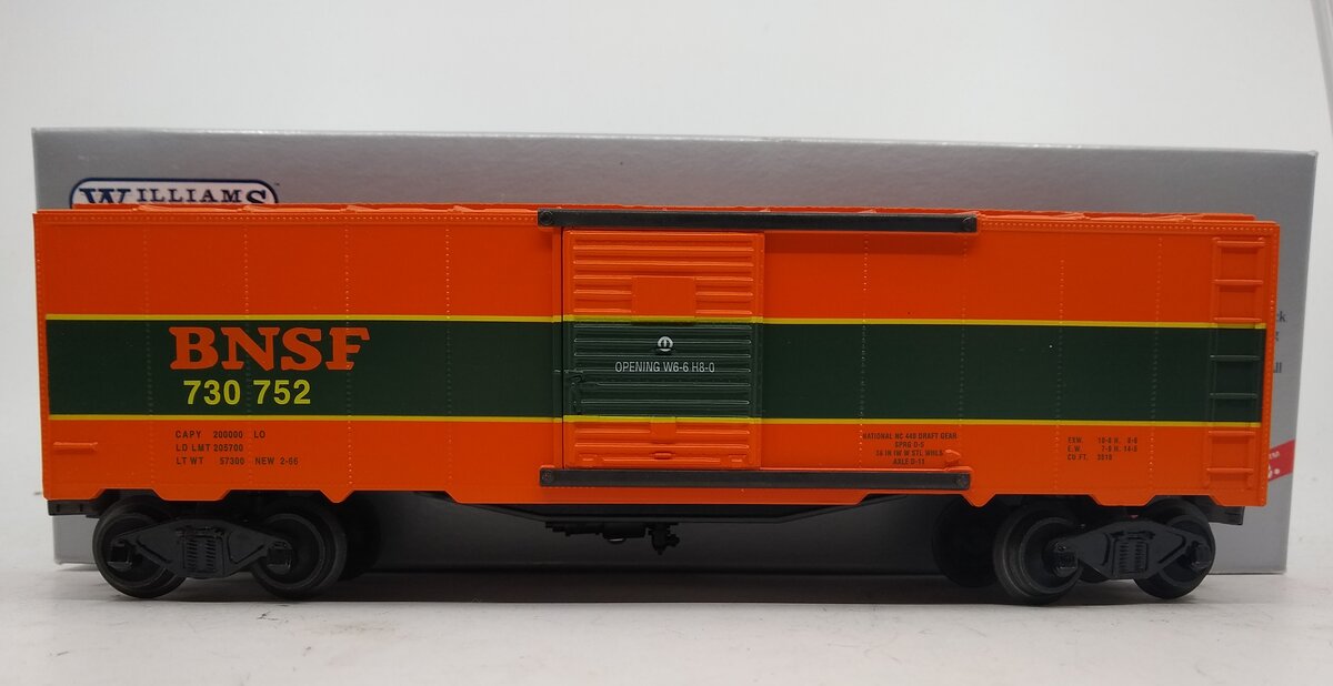 Williams WAL97 O Gauge BNSF Classic Boxcar #730752 MT/Box