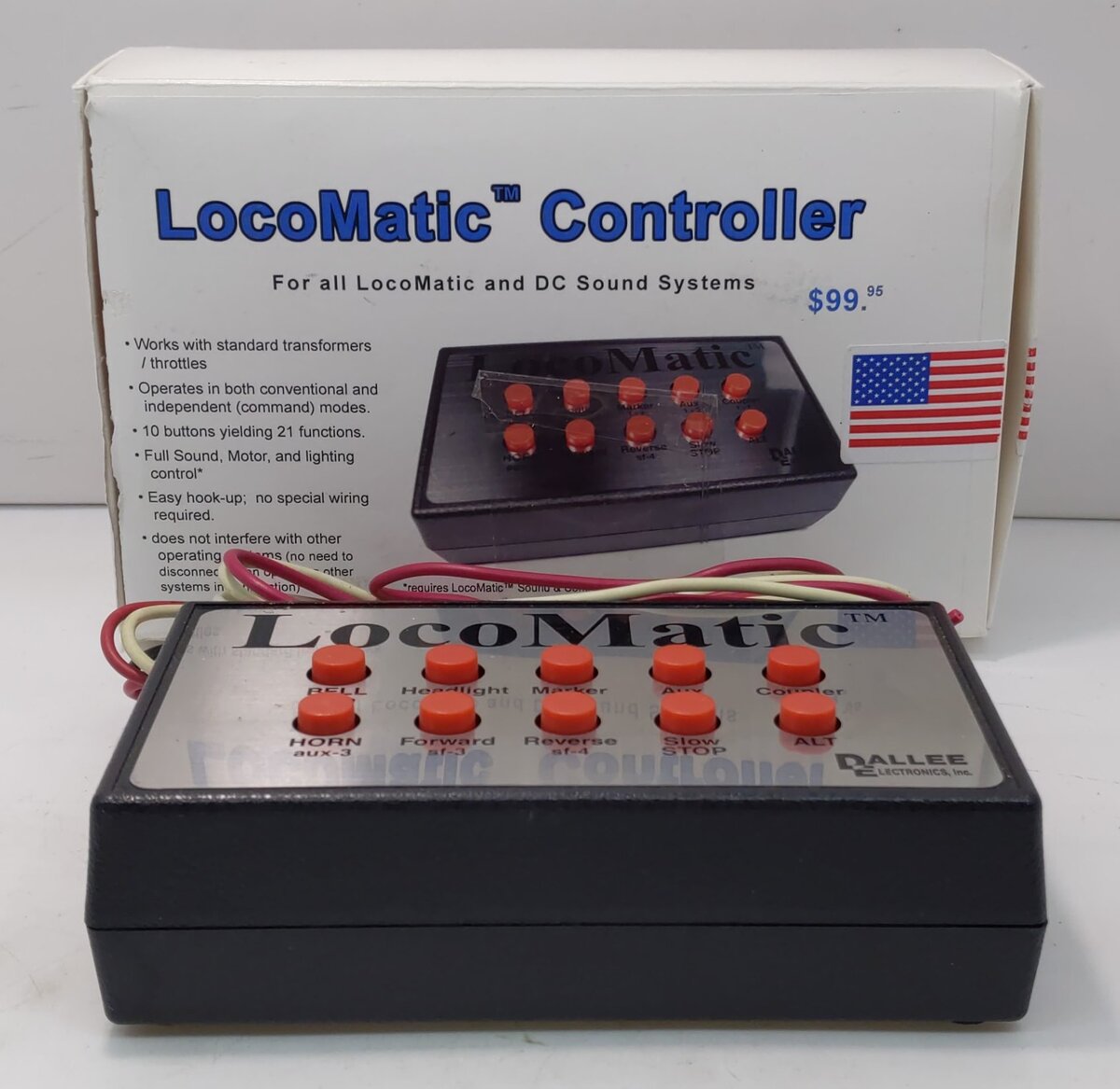 Dallee 755 LocoMatic Controller For All Loco Matic& DC Sound Systems