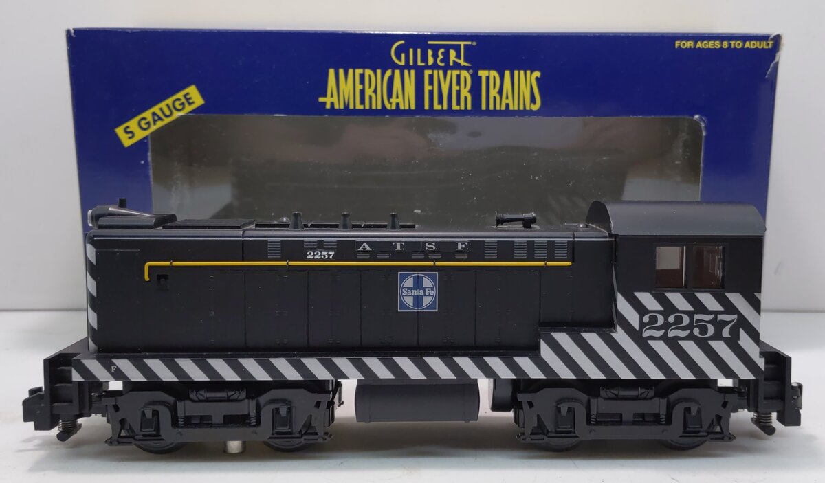 American Flyer 6-48035 S Gauge Santa Fe Baldwin Switcher #2257 NIB