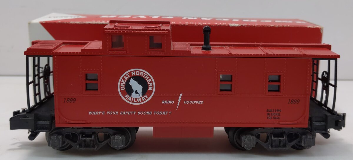 American Flyer 6-48214 S Gauge Great Northern (NASG) Offset Cupola Caboose LN/Box