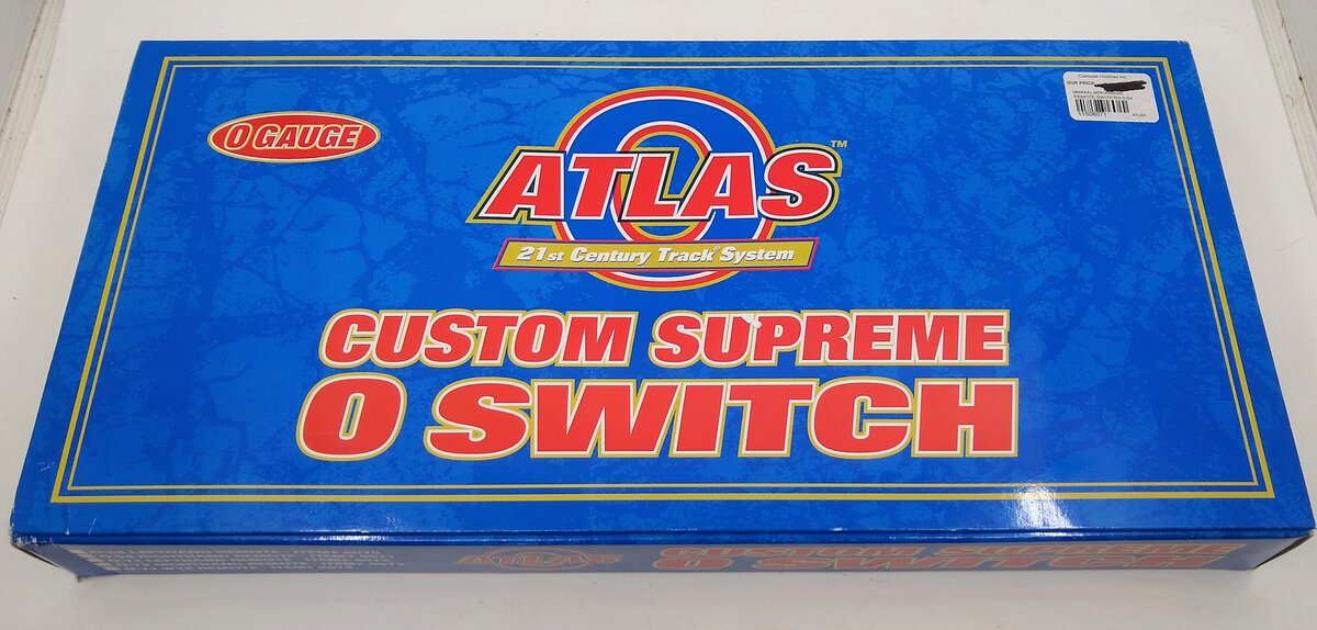 Atlas 6071 O Nickel Silver O-54 Right Hand Remote Control Switch Turnout