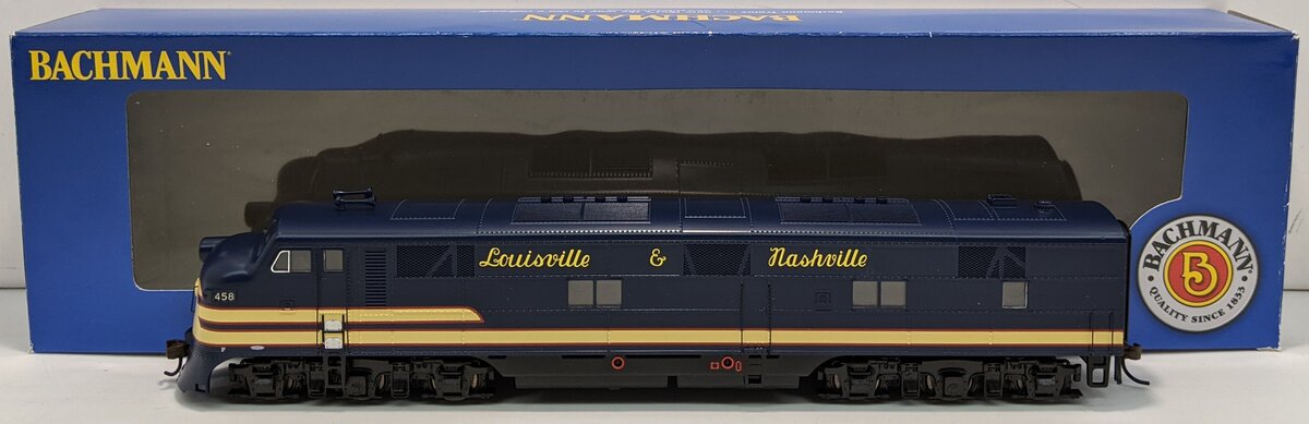Bachmann 66703 HO Louisville & Nashville EMD E-7 Diesel Locomotive #458 LN/Box