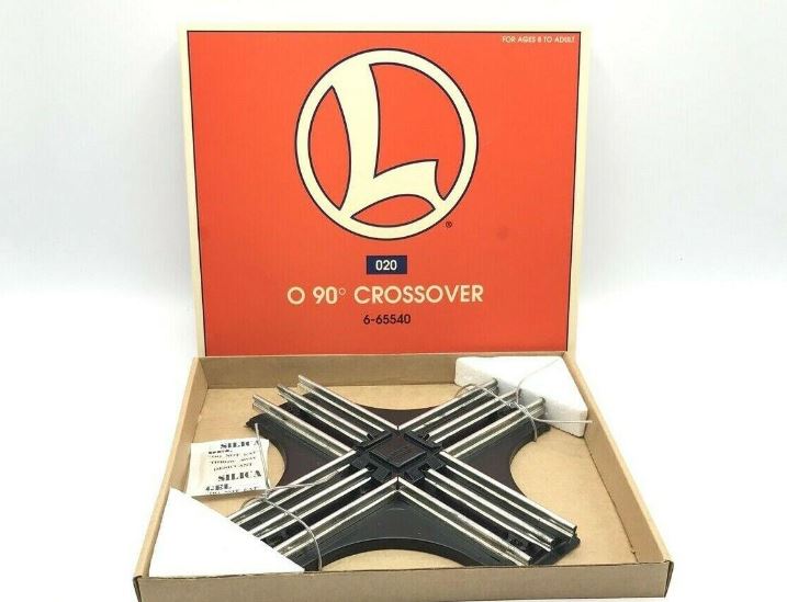 Lionel 6-65540 O Gauge 90 Degree Crossover NIB