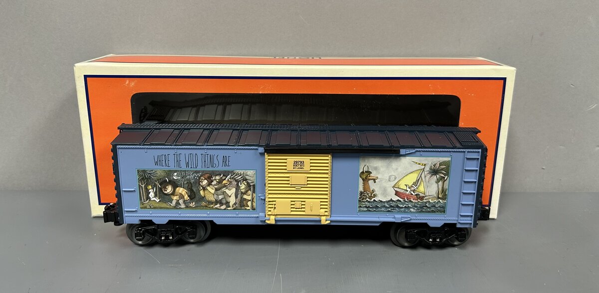 Lionel 6-29793 O Where the Wild Things Are Boxcar LN/Box