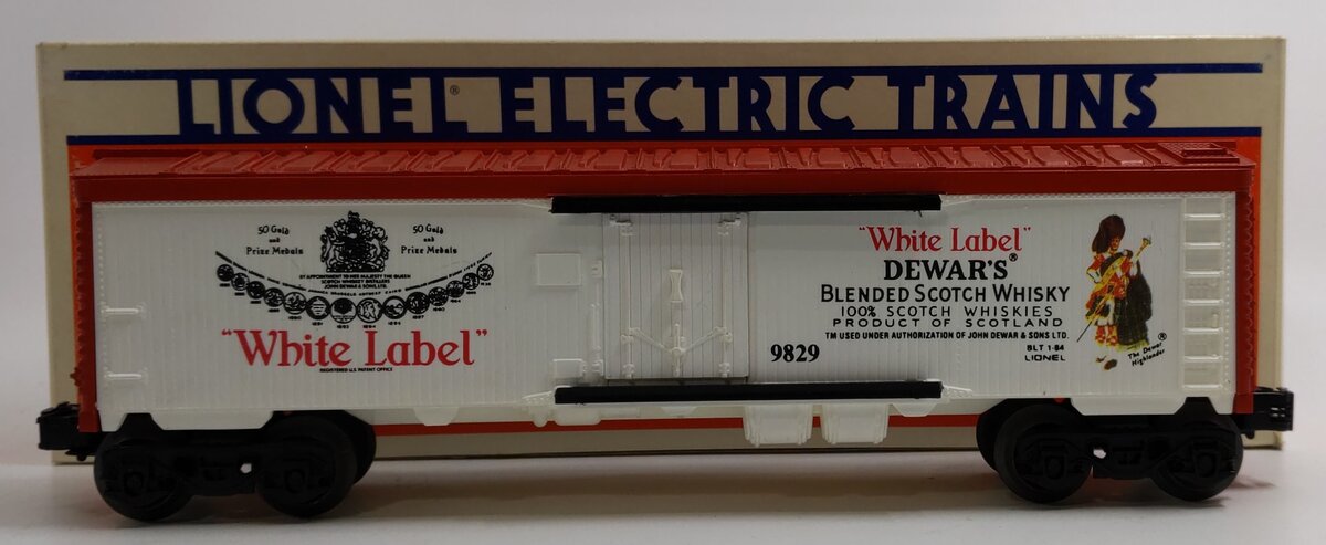 Lionel 6-9829 O Gauge Dewars Billboard Reefer EX/Box